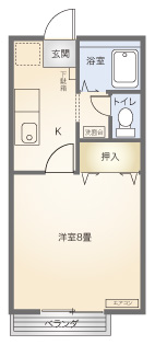 賃貸0016間取り図