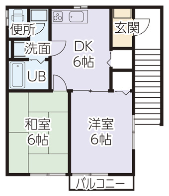 賃貸0054間取り図