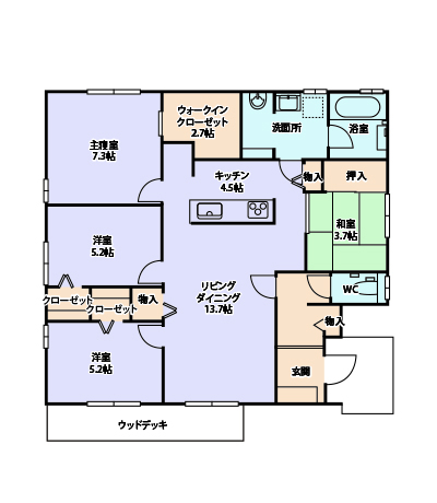 賃貸0016間取り図